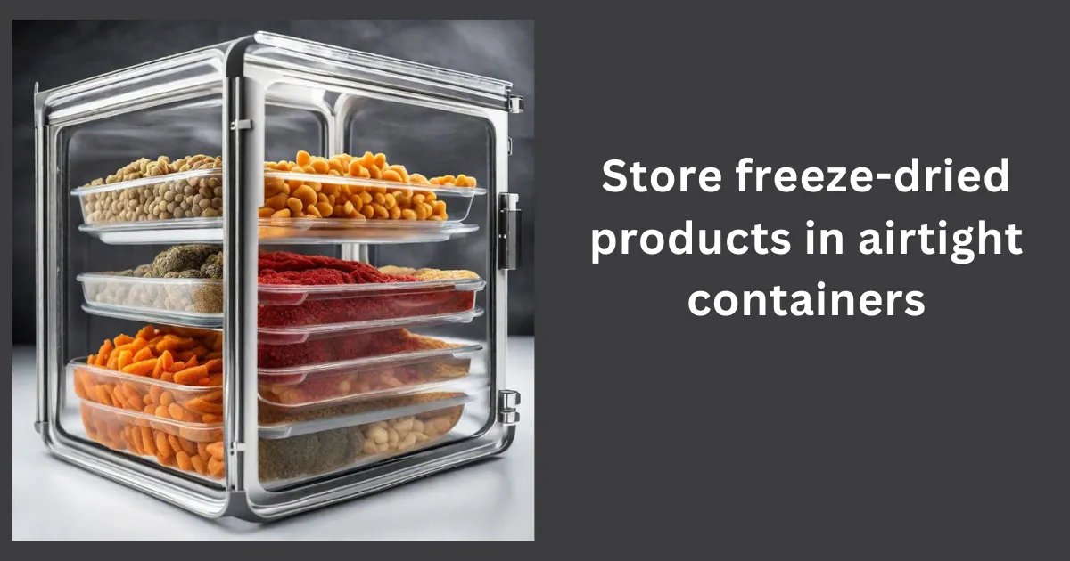 How to Protect Freeze-Dried Foods Against Microorganisms