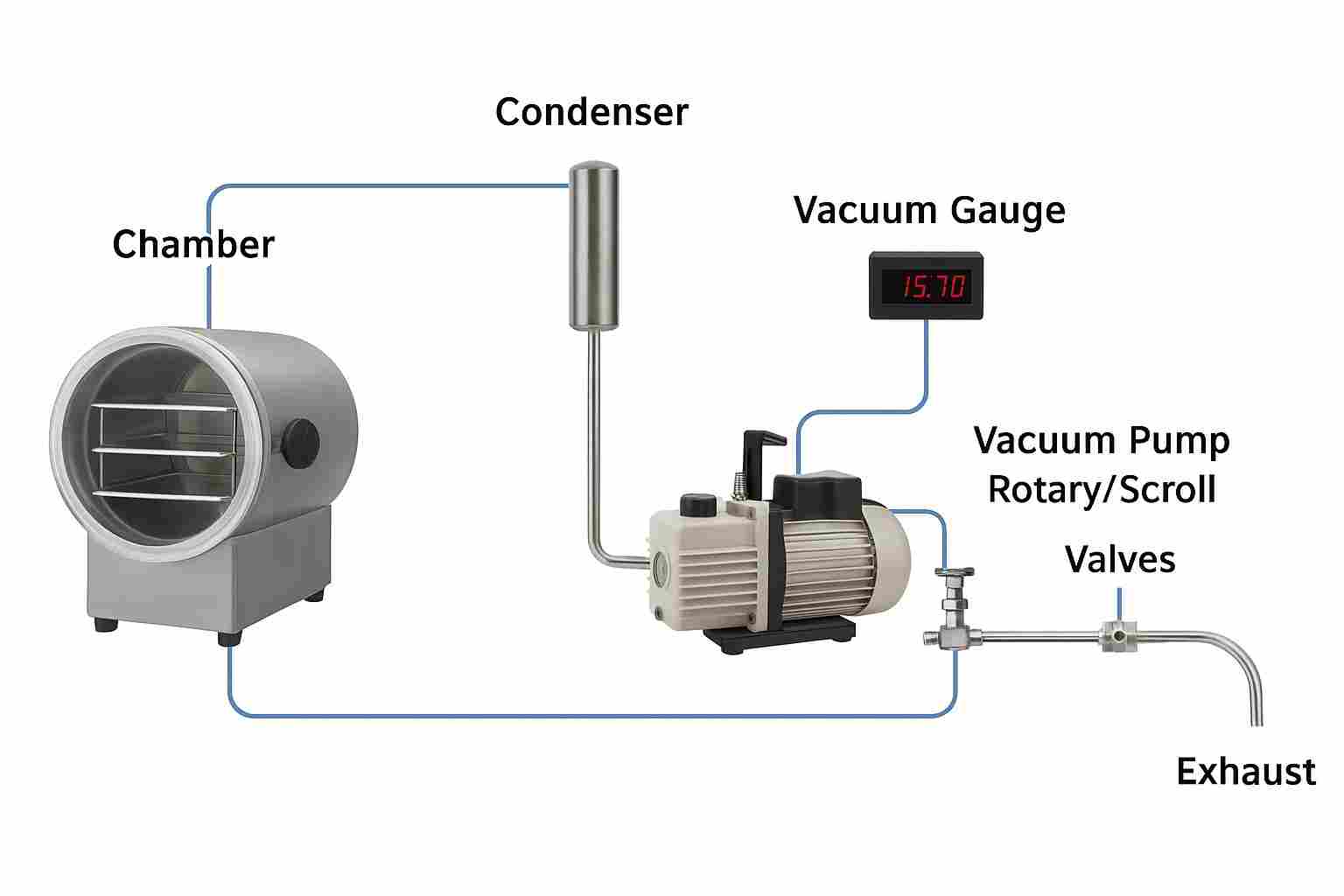  Lyophilizer Vacuum Pump