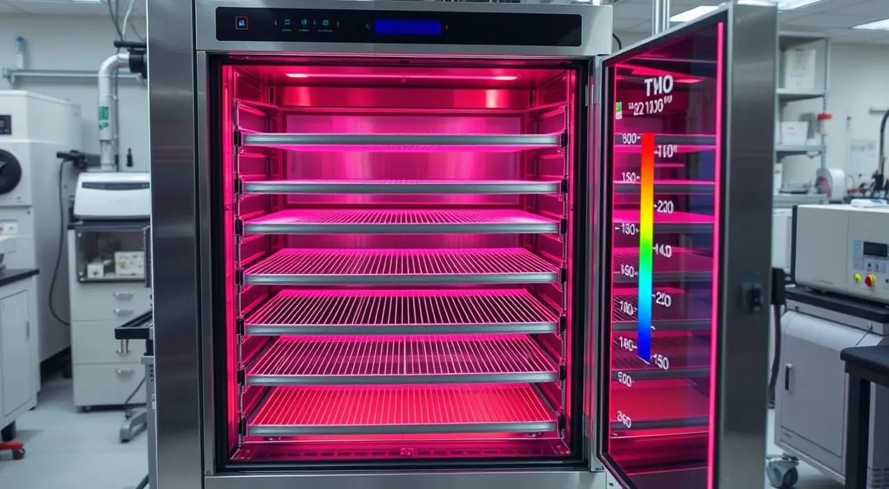 Lyophilizer Shelf Temperature Mapping 