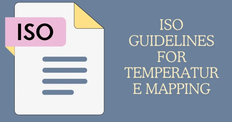 iso guidelines for temperature mapping