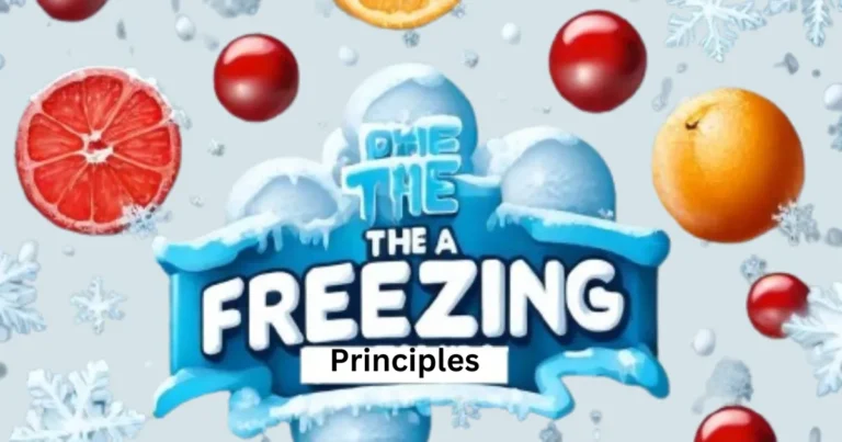 Principles of Freezing