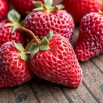 Freeze-dried strawberries