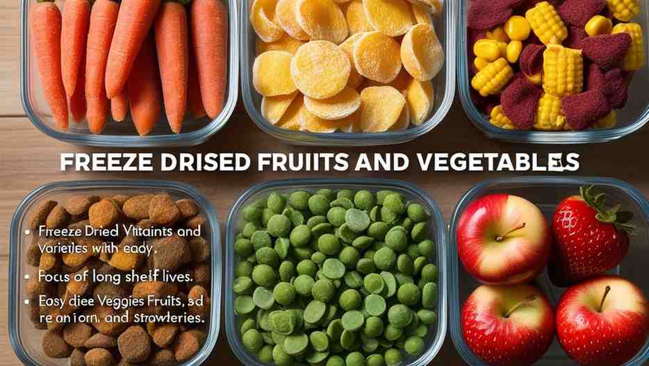 Freeze Dried Fruits and Vegetables