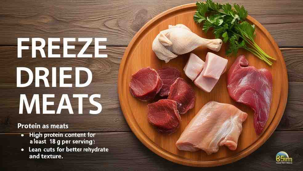 freeze dry meats