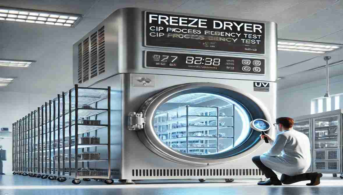 freeze dryer CIP Process Efficiency