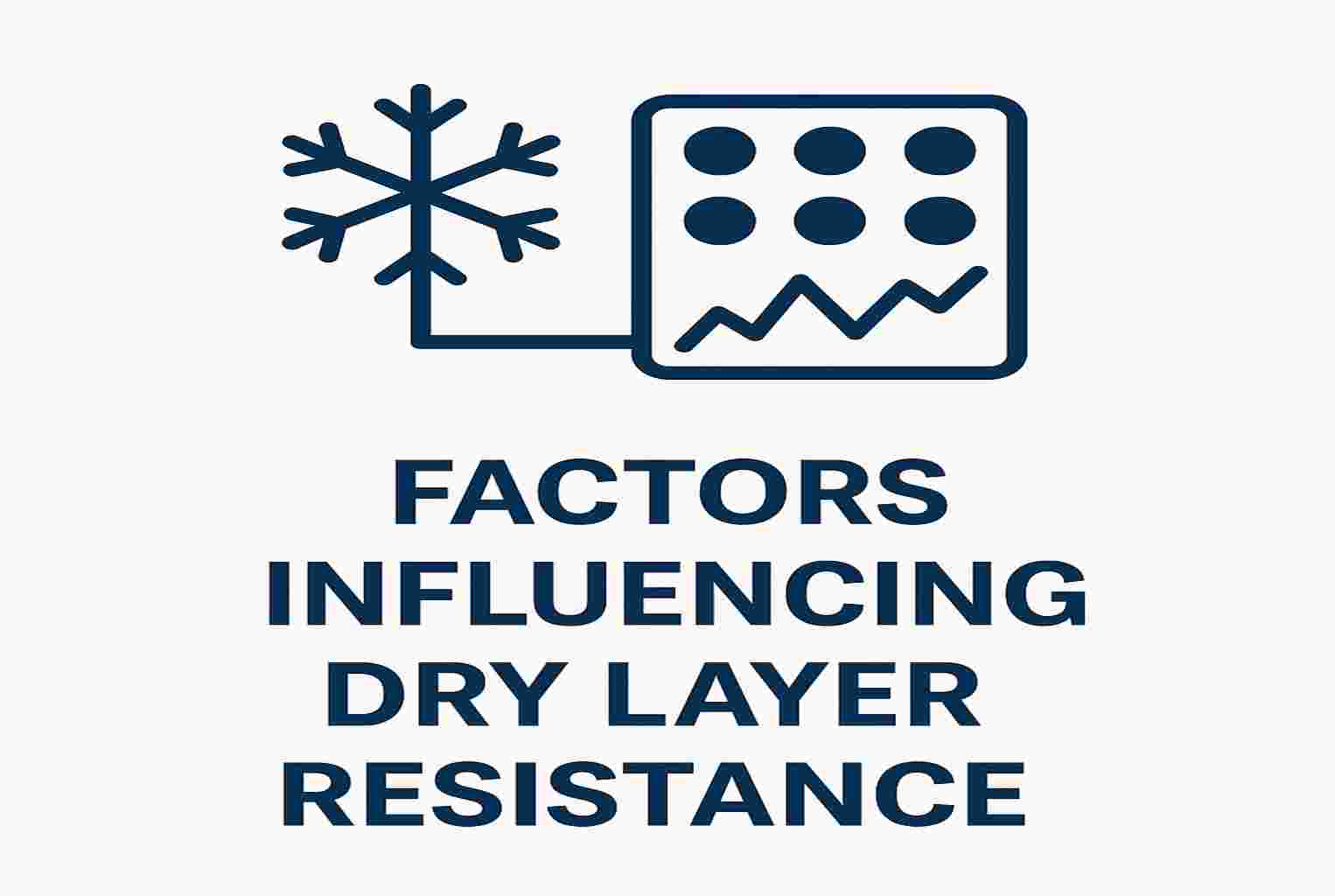 Factors Influencing Dry Layer Resistance