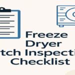 Freeze dryer batch inspection of injectable vials by pharmaceutical technician