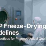 High-quality freeze-drying setup highlighting contamination prevention and extended product shelf life.