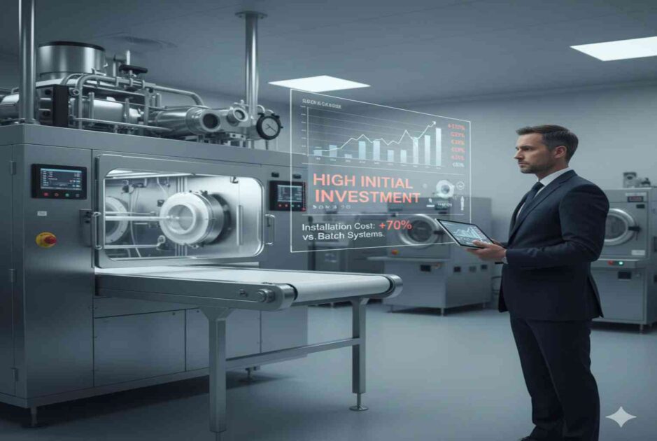 Continuous Freeze-Drying Process in Pharmaceuticals