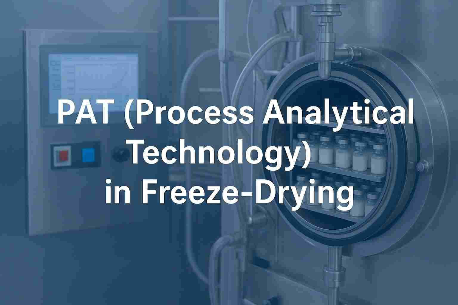 PAT in freeze-drying enables real-time monitoring and process optimization for improved product quality."
