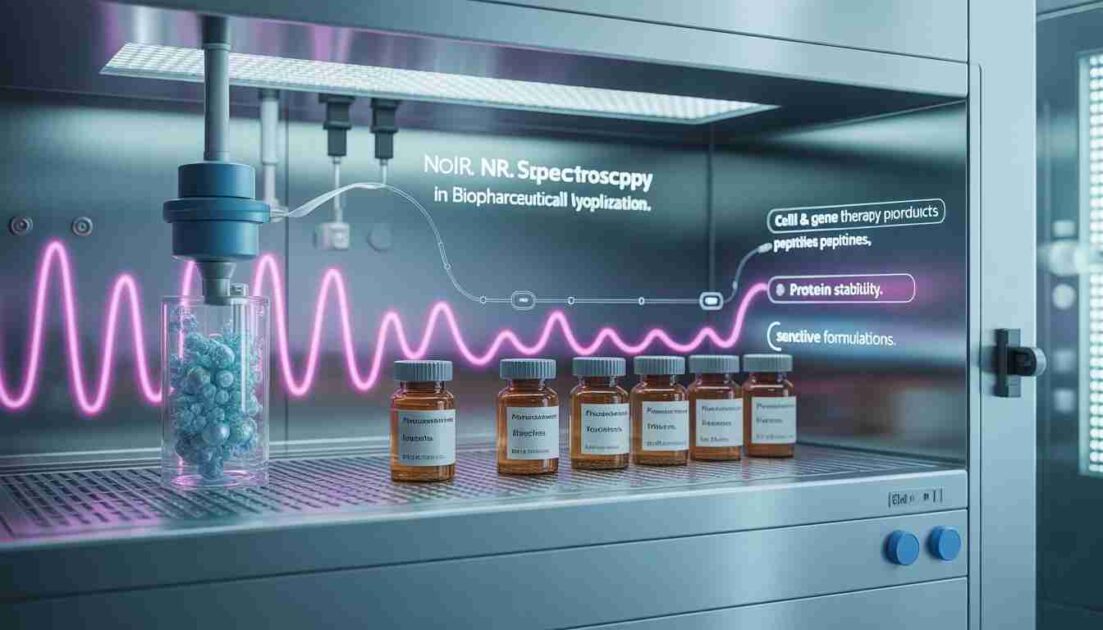NIR spectroscopy lyophilization: Applications in Biopharmaceuticals